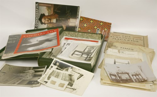 Lot 90 - The Donation of the Eric M Browett Collection of English Furniture and Artefacts to the Victoria and Albert Museum
