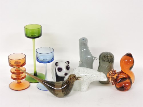 Lot 226 - Wedgwood glass animals