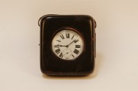 Lot 1097 - A silver plated Goliath pocket watch