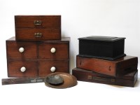 Lot 1440 - A quantity of wooden boxes etc