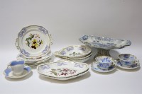 Lot 1391 - A collection of Spode blue and white printed plates