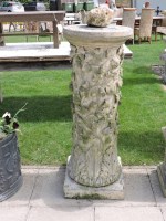 Lot 3022 - A tall garden column