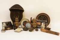 Lot 1087 - A late Victorian porcelain table lamp