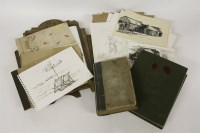 Lot 1400 - A collection of mixed art work