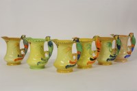 Lot 1447 - Six Burleigh ware jugs