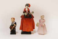 Lot 1111 - A rare Royal Doulton figure: 444 'The Sketch Girl'