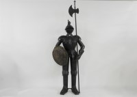 Lot 595A - A suit of Armour