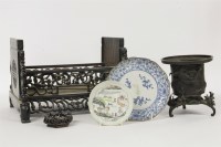 Lot 242A - A Chinese hardwood stand