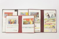 Lot 108 - Three albums of comedy postcards