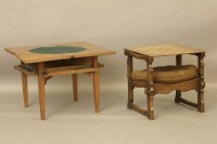 Lot 592 - An envelope card table