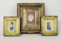 Lot 1035 - A Regency portrait miniature of a young girl