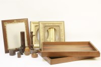 Lot 255 - A pair of 19th century gilt wood picture frames