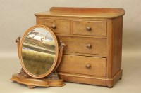 Lot 525 - A Victorian mahogany chest