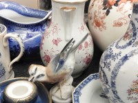 Lot 244 - An 18th century Chinese blue and white platter