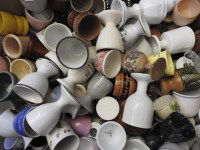 Lot 1412 - A large quantity of eggcups