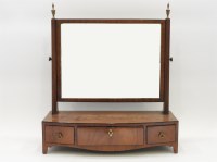 Lot 565 - A George III toilet mirror