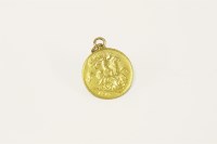 Lot 11 - A 1913 half sovereign