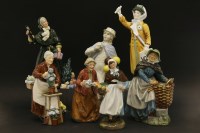 Lot 282A - Royal Doulton figures