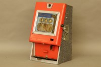 Lot 402 - A 'Duchess' three reel fruit machine or 'one arm bandit'
