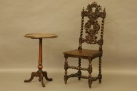 Lot 479 - A tripod table