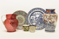 Lot 326 - Three boxes of old ceramics