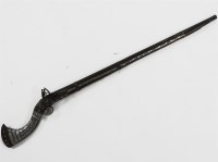 Lot 412A - An Afghan North West Frontier' flintlock rifle