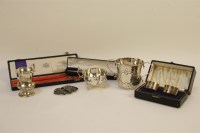 Lot 1048 - A silver christening mug