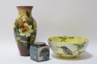 Lot 1164 - A Doulton Lambeth faience vase