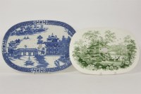 Lot 1486 - A Victorian blue and white drainer