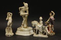 Lot 278 - An Art Deco snake charmer