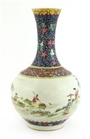 Lot 108 - A Chinese famille rose vase