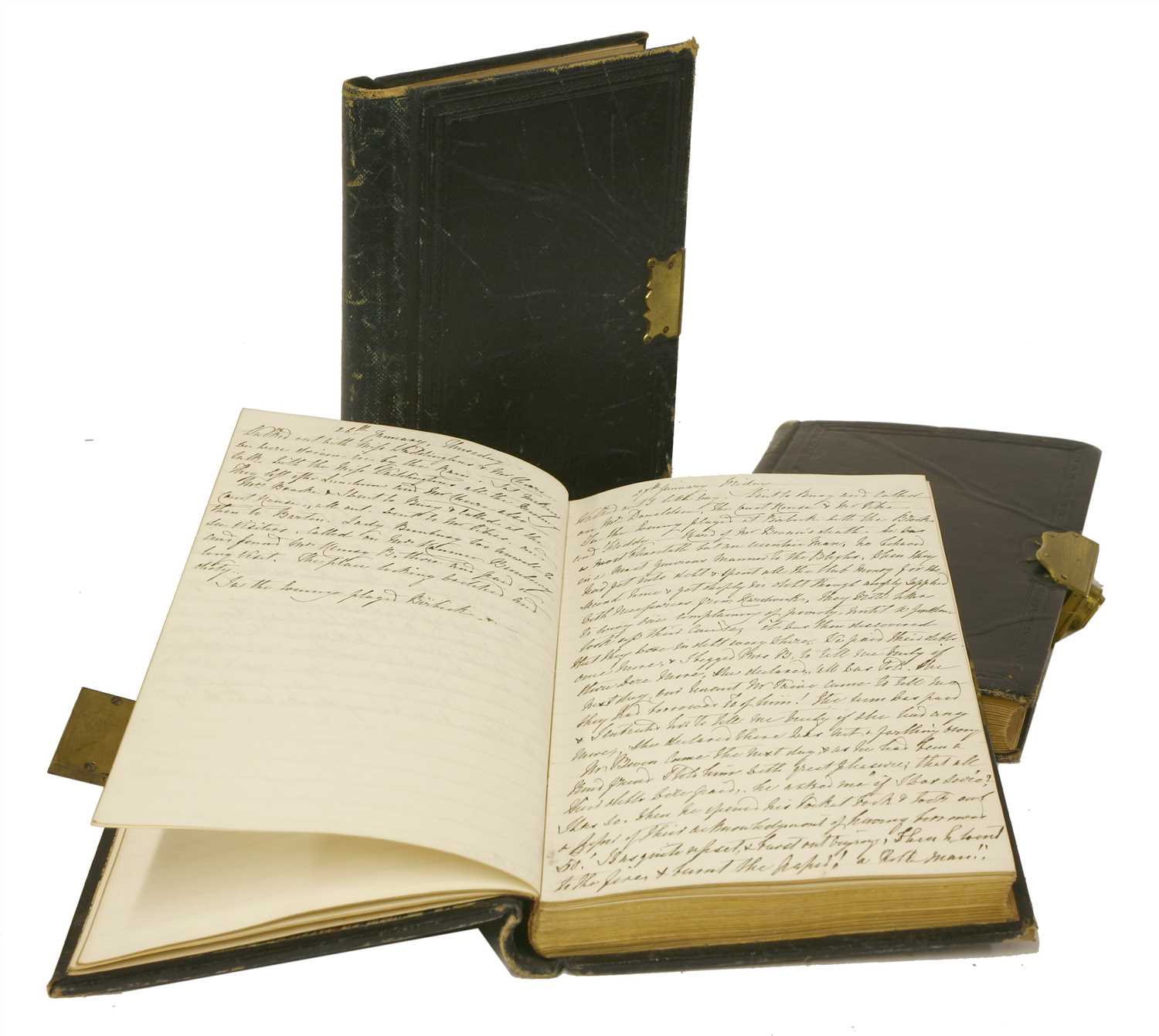 Lot 256 - LADY CULLUM’S DIARIES (3 vols.): 1- 1854