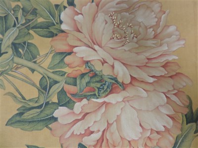 Lot 88 - A Chinese gouache painting