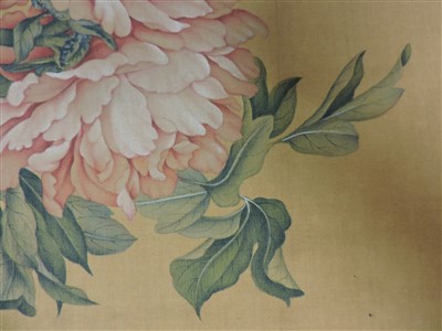 Lot 88 - A Chinese gouache painting
