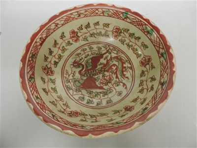 Lot 37 - A blue and white kendi, a qingbai vase and a Vietnamese bowl