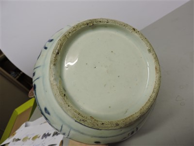 Lot 37 - A blue and white kendi, a qingbai vase and a Vietnamese bowl