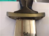 Lot 147 - A 1936 pattern Nazi SS dress dagger