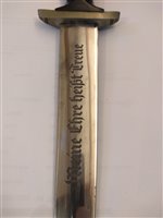 Lot 147 - A 1936 pattern Nazi SS dress dagger