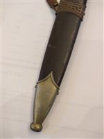 Lot 147 - A 1936 pattern Nazi SS dress dagger