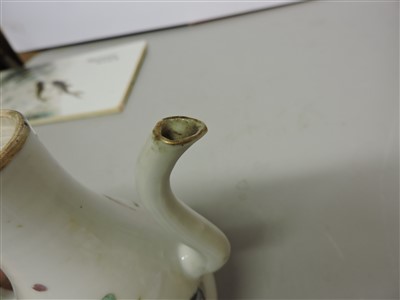 Lot 122 - A Chinese famille rose ewer and cover