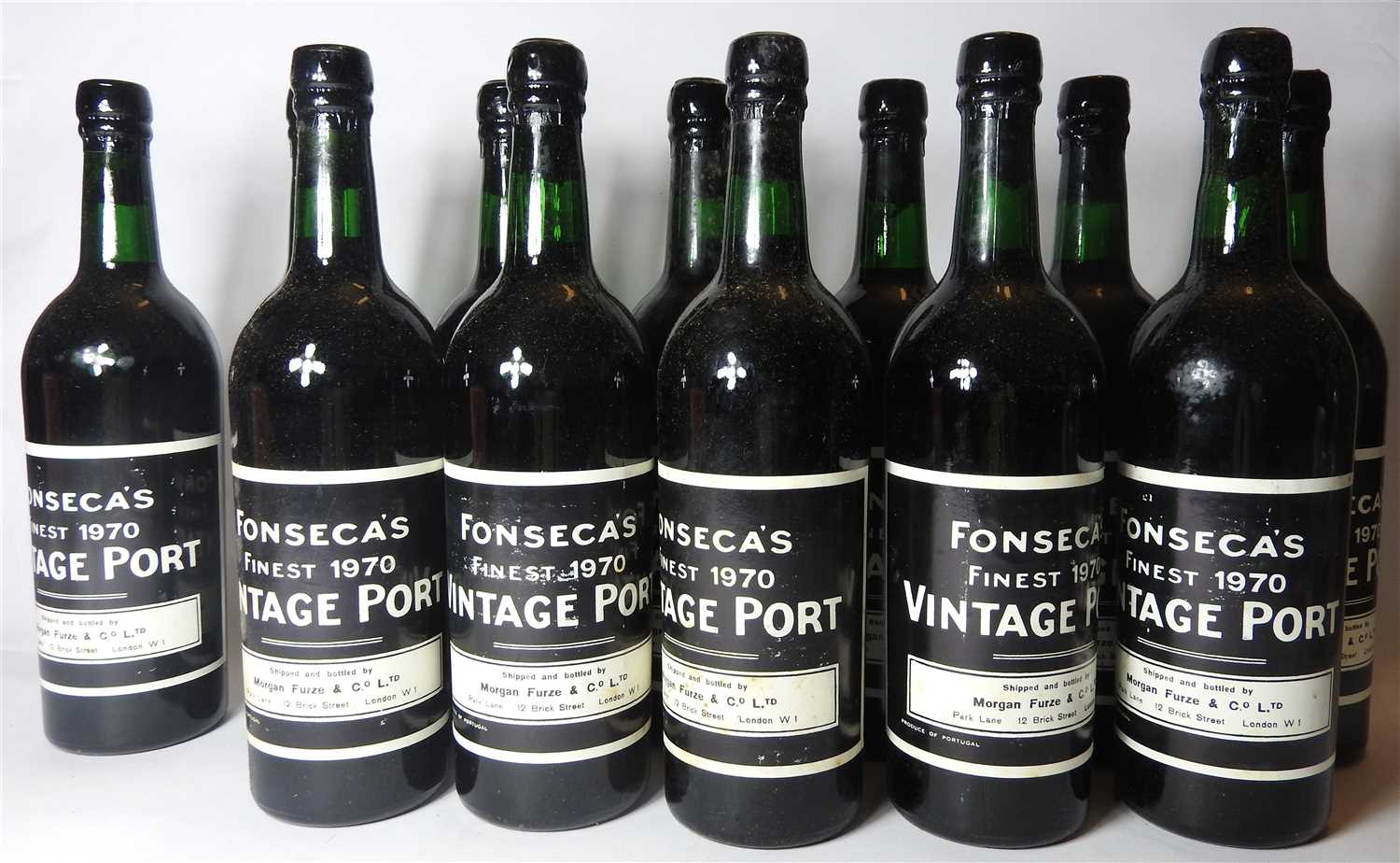 Lot 104 - Fonseca's Finest, 1970, twelve bottles (boxed)