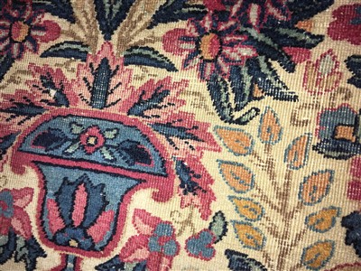 Lot 36 - A Kirman carpet
