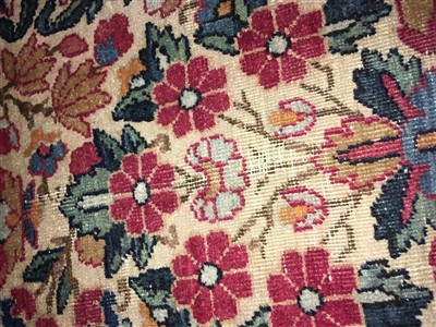 Lot 36 - A Kirman carpet
