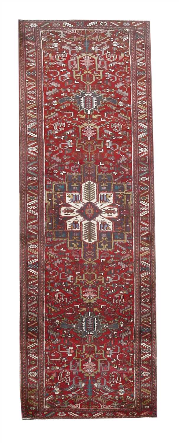 Lot 18 - A North West Persian Heriz runner