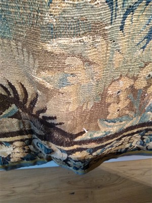 Lot 1 - A Flemish verdure tapestry