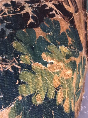 Lot 1 - A Flemish verdure tapestry