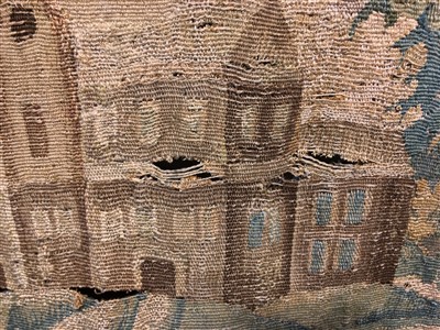 Lot 1 - A Flemish verdure tapestry