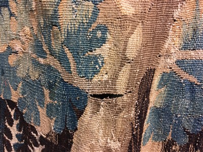 Lot 1 - A Flemish verdure tapestry