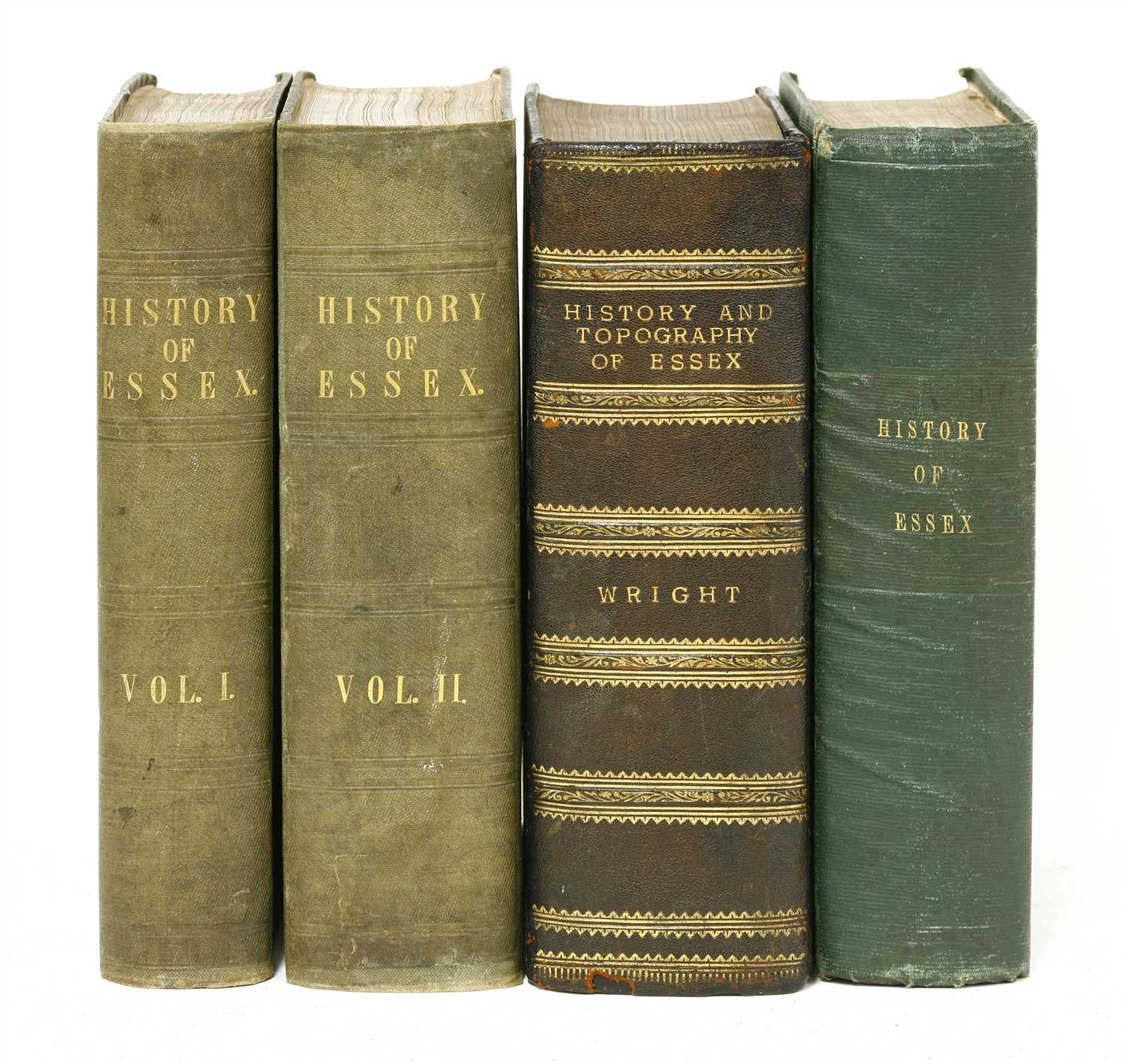 Lot 44 - Wright, Thomas: Various edition of: The History And Topography of the County of Essex