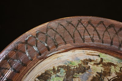 Lot 268 - Two Fulham pottery plates by Quentin Bell (1910-1996)